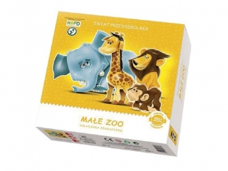 Gra JAWA Układanka Małe Zoo