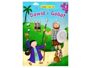 Ksieczka czytaj i baw si - Dawid i Goliat