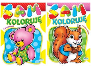 Kolorowanka KRZESIEK A4 16k. Sam koloruje mix