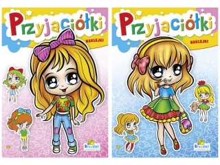 Kolorowanka KRZESIEK A4 16k. Przyjaciółki mix