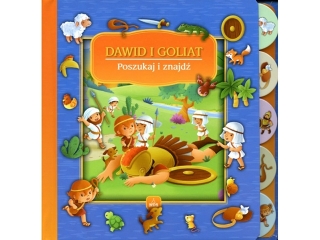 Ksieczka Poszukaj i znajd - Dawid i Goliat