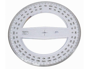 Kątomierz PRATEL 12cm 360 stopni
