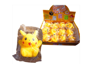 Gniotek ��ta figurka 8cm36438  [opakowanie=12szt]