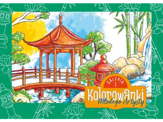 Kolorowanka A4 Młodego Artysty - Galeria 1 GAL-001 "Architektura"