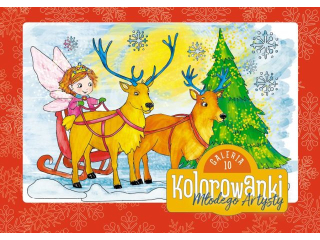 Kolorowanka A4 Modego Artysty - Galeria 10 GAL-003 "Boe Narodzenie"
