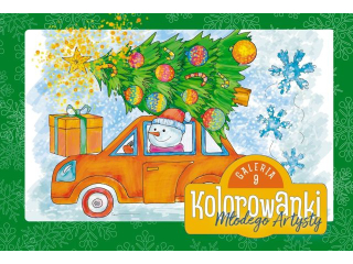 Kolorowanka B5 Młodego Artysty - Galeria 9 GAL-107 "Boże Narodzenie"