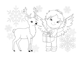 Kolorowanka B5 Modego Artysty - Galeria 9 GAL-107 "Boe Narodzenie"