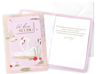 Kartka KUKARTKA DK-1432 W dniu �lubu