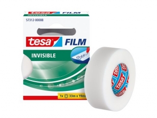 Taśma biurowa TESAFILM Invisible mleczna 33m x 19mm
