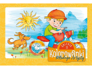 Kolorowanka B5 12k.  M�odego Artysty - Galeria 11 "Ch�opi�ce przygody"