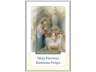 Pamiątka - Moja pierwsza Komunia Święta
