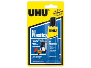 Klej All Plastics do plastików, 33ml, blister, UHU