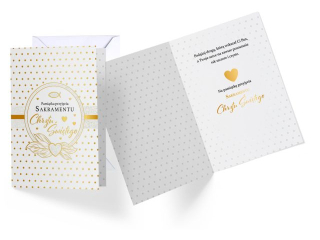 Kartka KUKARTKA PR-181 Chrzest