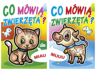 Kolorowanka KRZESIEK A5 16k. Co Mówią Zwierzęta - Konik IHAHA