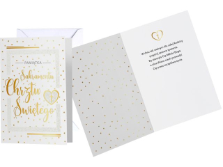 Kartka KUKARTKA PR-184 Chrzest