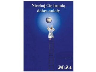 Kalendarz cienny DIEC A4 Niechaj Ci Broni 2024