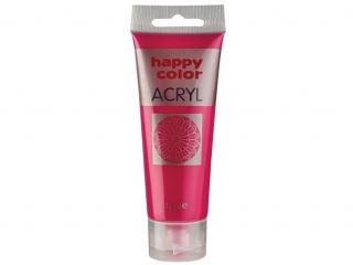 Farba akrylowa 75 ml, ciemnoróżowy, Happy Color