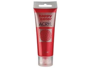 Farba akrylowa 75 ml, ciemnoczerwony, Happy Color