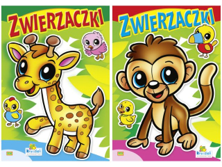Kolorowanka KRZESIEK Zwierzaczki - Kogut