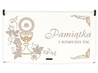 Pudeko drewniane - pamitka I Komunii w. Nr.6
