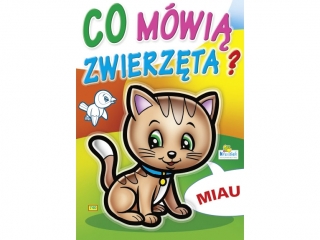 Kolorowanka KRZESIEK A5 16k. Co Mówią Zwierzęta - Kotek