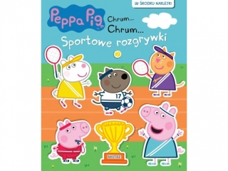Książeczka MSZ Świnka Peppa- Chrum- Sportowe rozgrywki
