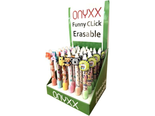 Długopis wymazywalny CELLO Fenix Funny Click Zwierzaki