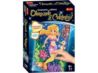 Cekinowy obrazek RANOK Syrenka