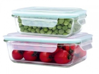 Zestaw 2 pojemników szklanych linia Cucina - 100ml,1500ml (40zł) 670pkt