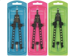 Cyrkiel FABER-CASTELL Quick-set factory neon