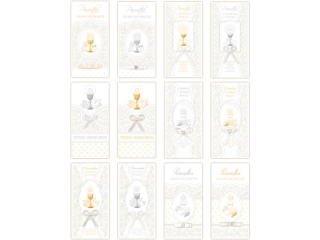 Laurka z okazji I Komunii �w. MERIGRAF DL Exclusive Satynowa kielichy