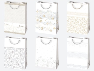 Torebka ozdobna POL-MAK 10szt. T5B_OG_34 230x320x110 OG�LNA BROKAT