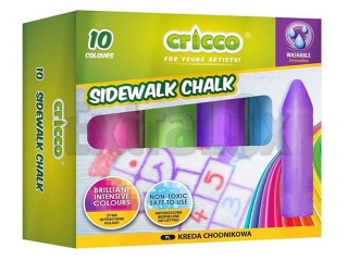 Kreda chodnikowa CRICCO 10 kolorów