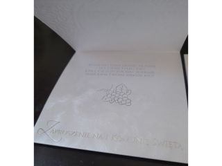 Kartki zaproszenia PANORAMA kwadrat