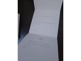 Kartki zaproszenia PANORAMA kwadrat