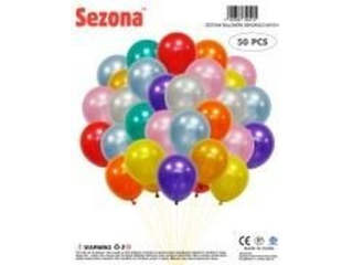 Zestaw balon�w 30 cm 50 szt mix kolor�w