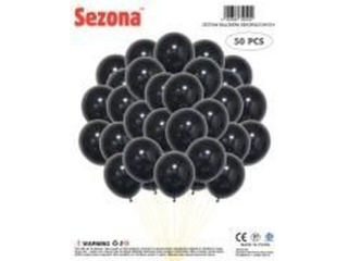 Zestaw balon�w 30 cm 50 szt - czarne