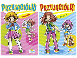 Kolorowanka KRZESIEK A4 16k. Przyjaci�ki mix