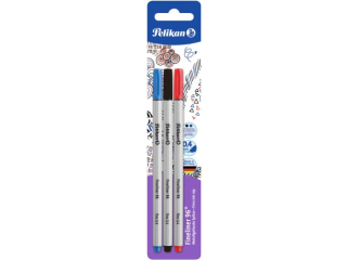Cienkopis PELIKAN 96 0,4mm blister etui 3szt.