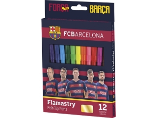 Flamastry ASTRA FC Barcelona, 12 kolorów