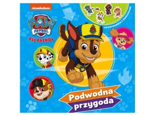 Książeczka MSZ Psi Patrol- Opowieści z naklejkami- Podwodna