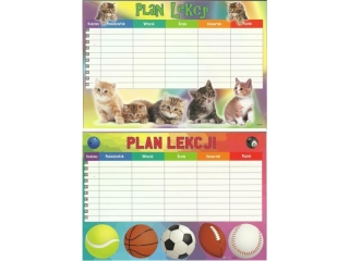 Plan lekcji POLSYR A4 25ark. - koty/sport