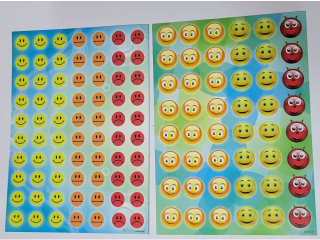 Naklejki POLSYR Du�e - bu�ki, motywacyjne 25szt.