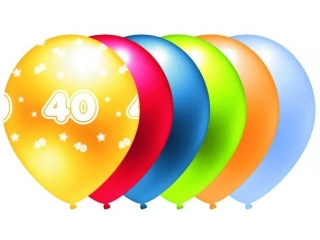 BALON NADRUK "40" B286 a5