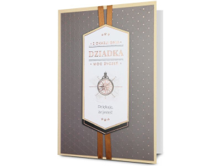 Kartki karnet PAN DRAGON HM 200-3243 Dzień Dziadka