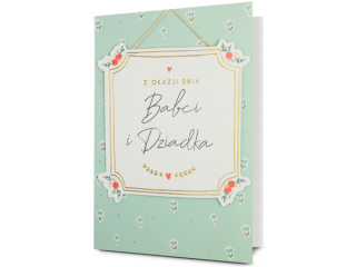 Kartki karnet PAN DRAGON HM 200-3245 Dzień Dziadka i Babci