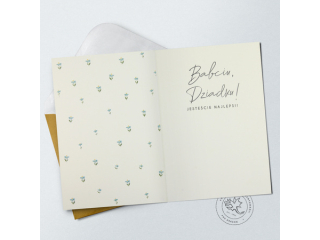 Kartki karnet PAN DRAGON HM 200-3245 Dzień Dziadka i Babci