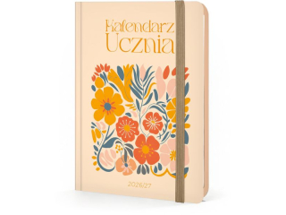Kalendarz 2026/2027 Ucznia Photo Mat A6 Tygodniowy R�owy #2387