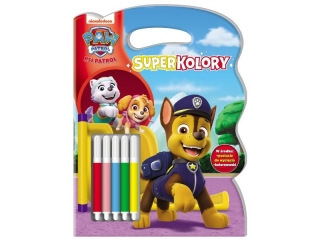 Kolorowanka MSZ Psi Patrol- Superkolory 3
