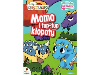 Kolorowanka MSZ Dinozaury- Wodą malowane
